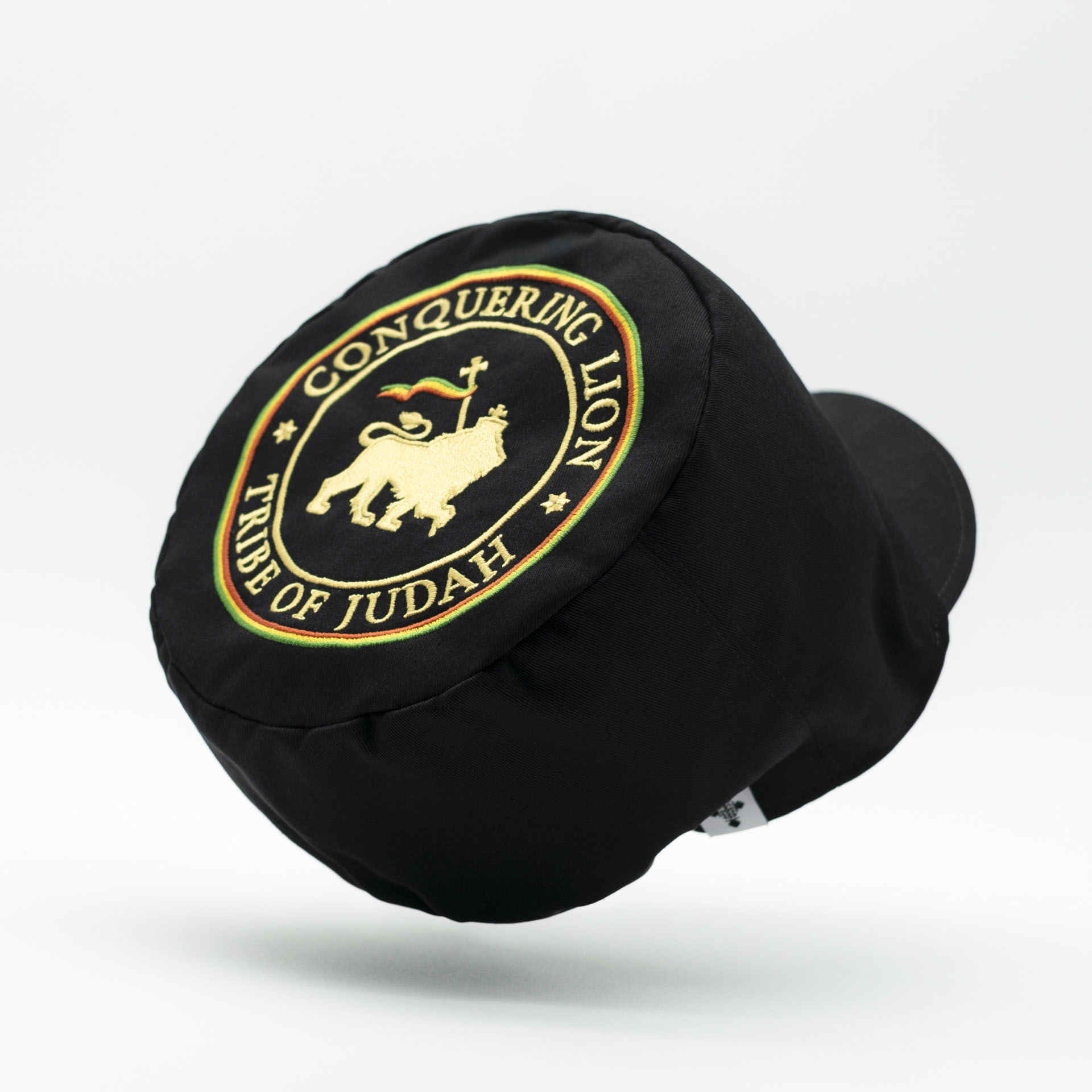 Black dreadlocks hat embroidery Lion of Judah