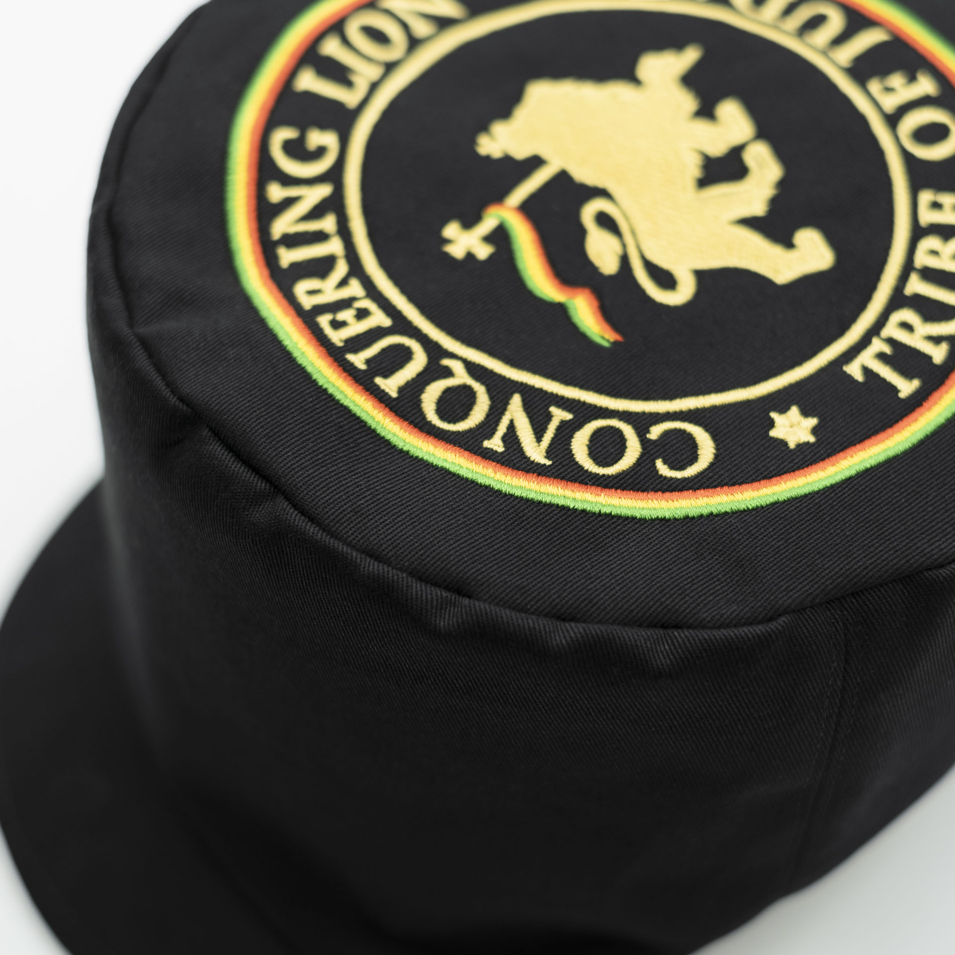 Black dreadlocks hat embroidery Lion of Judah