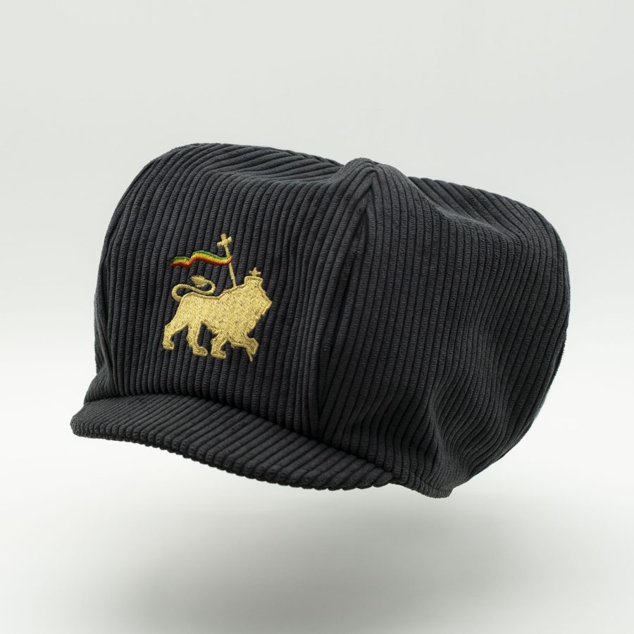 Bonnet Casquette Rasta Noir Lion De Juda - Taille Unique - Neuf Avec étiquette
