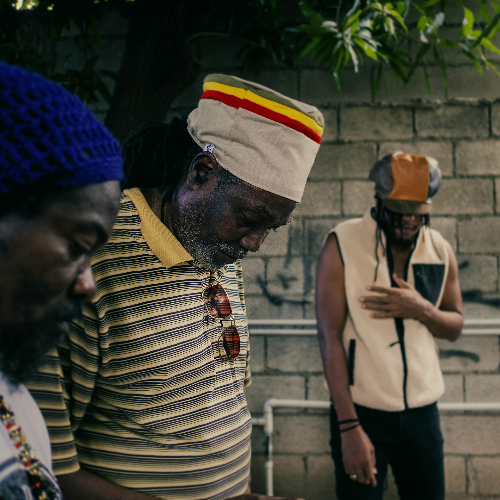 Chapeau Rasta pour dreadlocks fait main