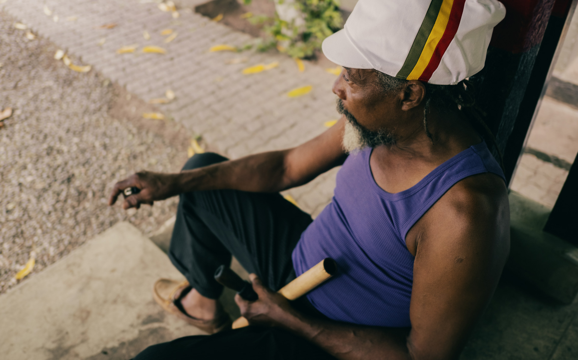 Casquette pour dreadlocks fait main