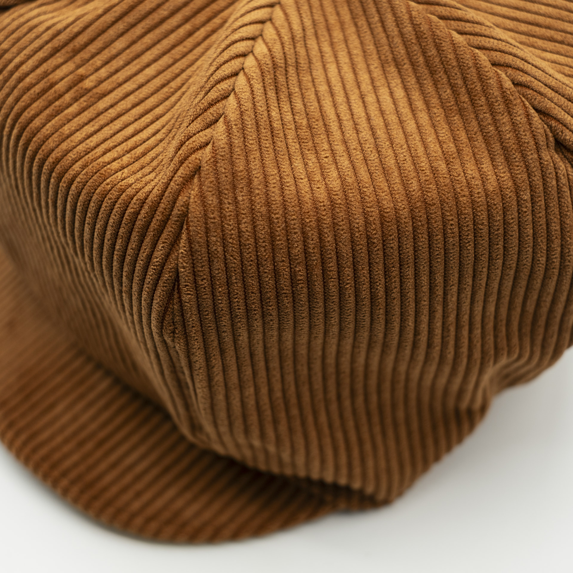 Vintage camel corduroy Rasta hat for dreadlock