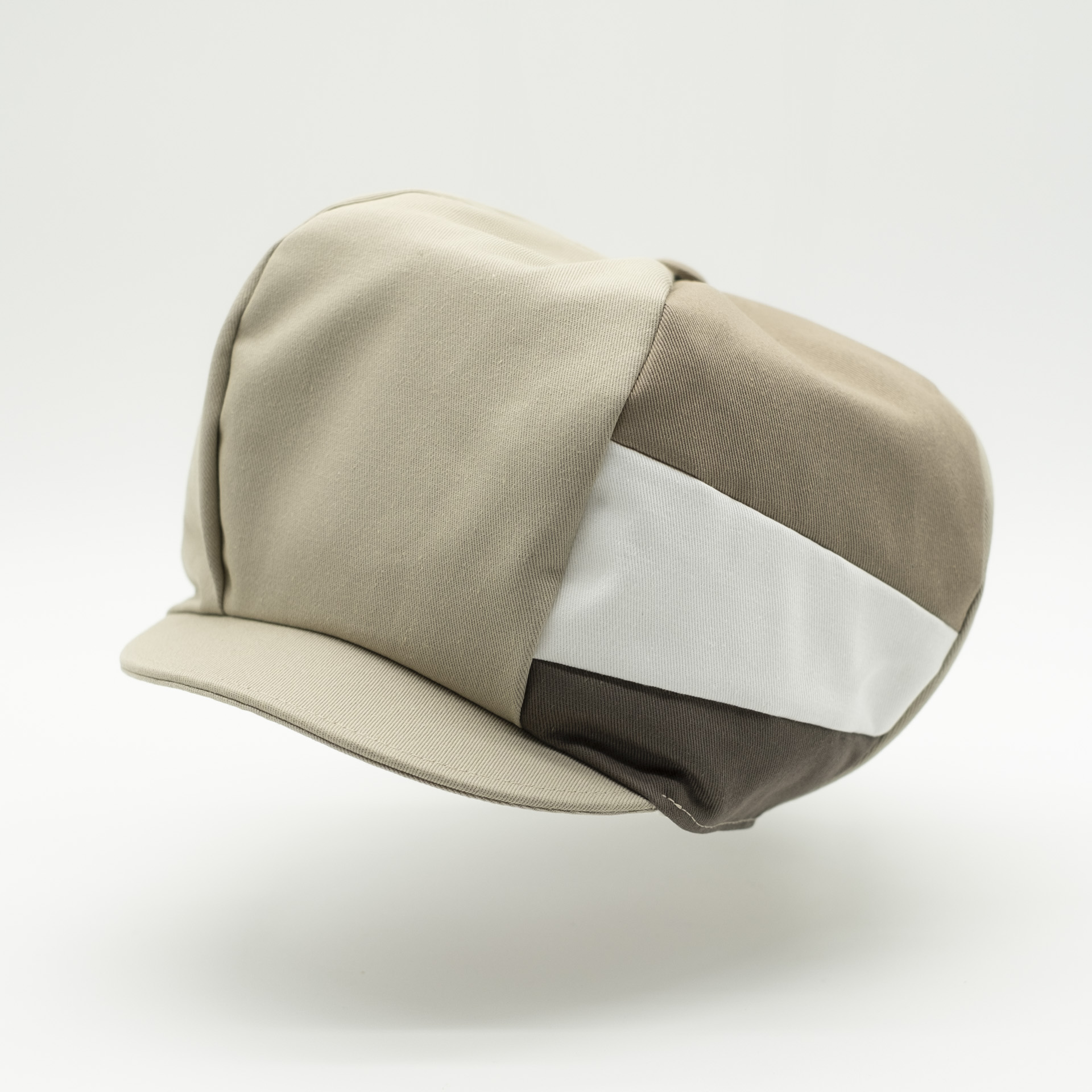 Beige white brown Rasta hat vintage special dreadlocks